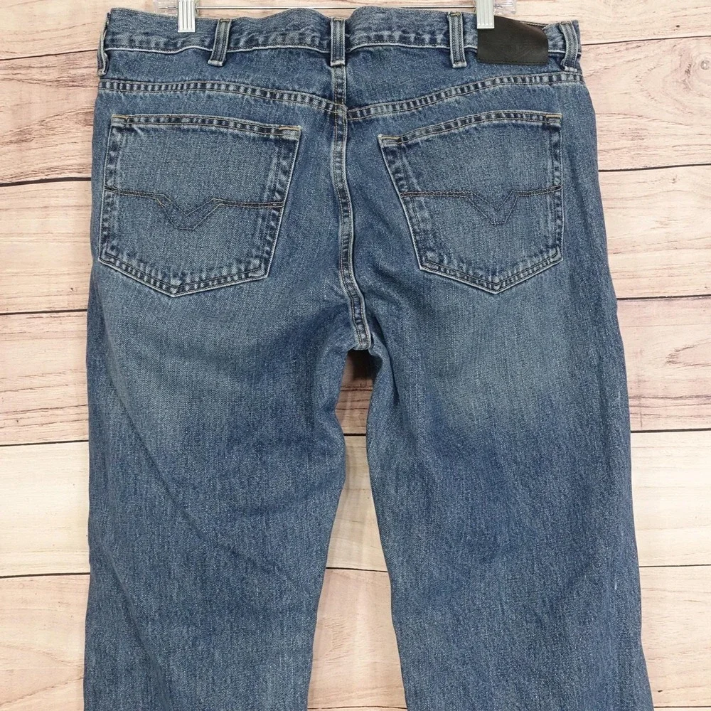 Harley-Davidson Jeans Mens 38x36 Blue Medium Wash Boot Cut Denim Pants
